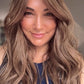 Featherlite Light Brown Topper With Soft Balayage