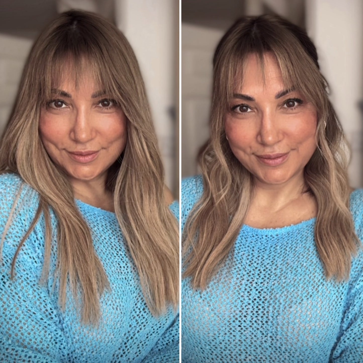 FEATHERLITE ASHY BLONDE BALAYAGE TOPPER