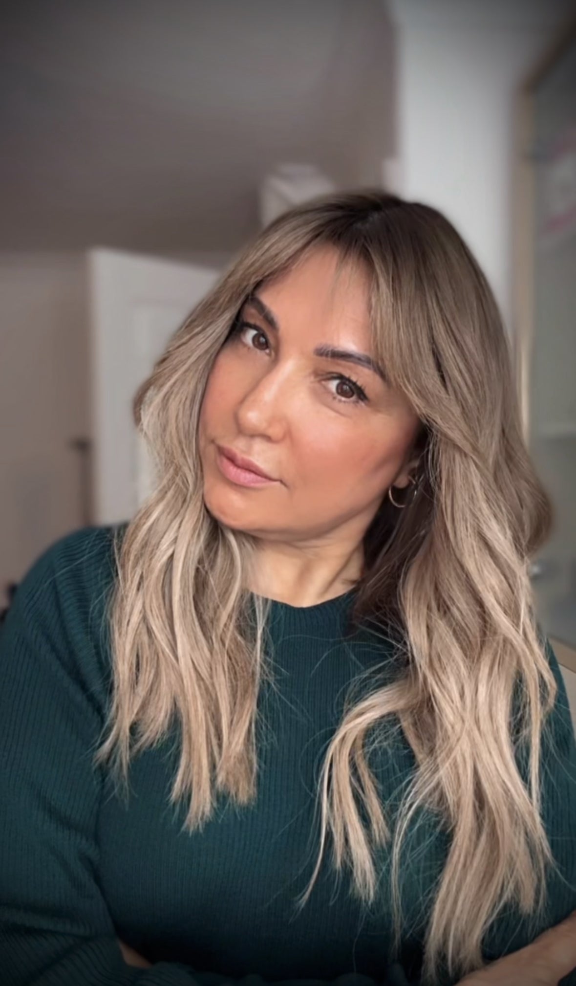 FEATHERLITE ASHY BLONDE BALAYAGE TOPPER