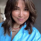 SOFT LAYERED LOB WITH CURTAIN BANGS