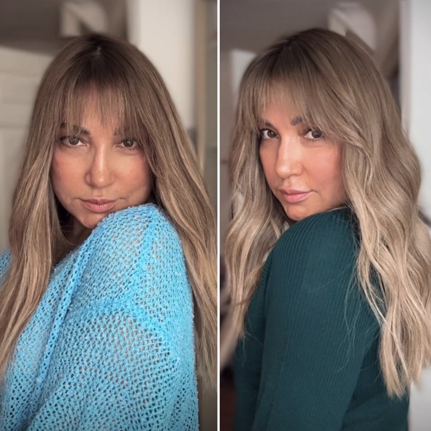 FEATHERLITE ASHY BLONDE BALAYAGE TOPPER