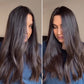 DARKEST BROWN/SOFT BLACK VIRGIN HAIR TOPPER