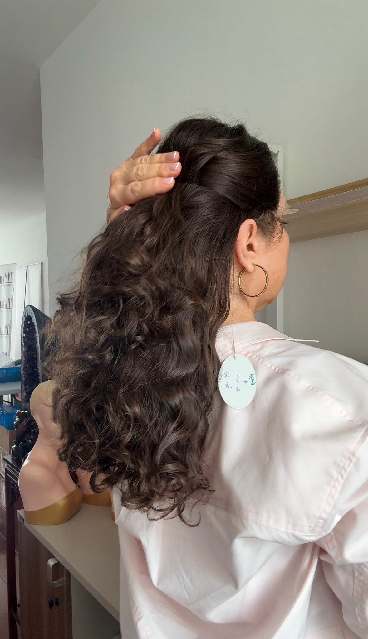RUSSIAN/SLAVIC VIRGIN HAIR NATURAL CURLY WIG