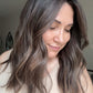 ASHY BALAYAGE SILK TOPPER/HIGHER DENSITY