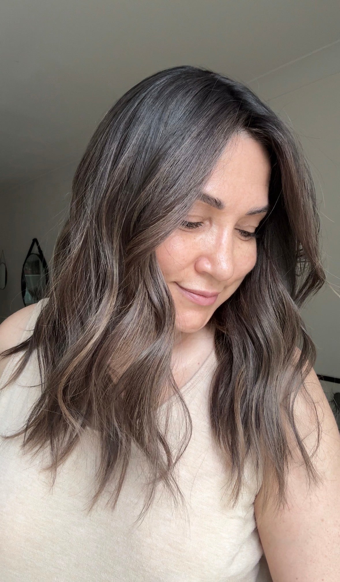ASHY BALAYAGE SILK TOPPER/HIGHER DENSITY