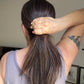 DARK BROWN TOPPER WITH SOFT ASHY HIGHLIGHTS