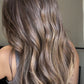 MEDIUM BROWN ASHY BALAYAGE TOPPER