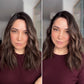 MEDIUM TO DARK BROWN ASHY BALAYAGE TOPPER