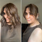 ULTRA-LIGHT SILK CAP MEDIUM TO LIGHT  BROWN TOPPER