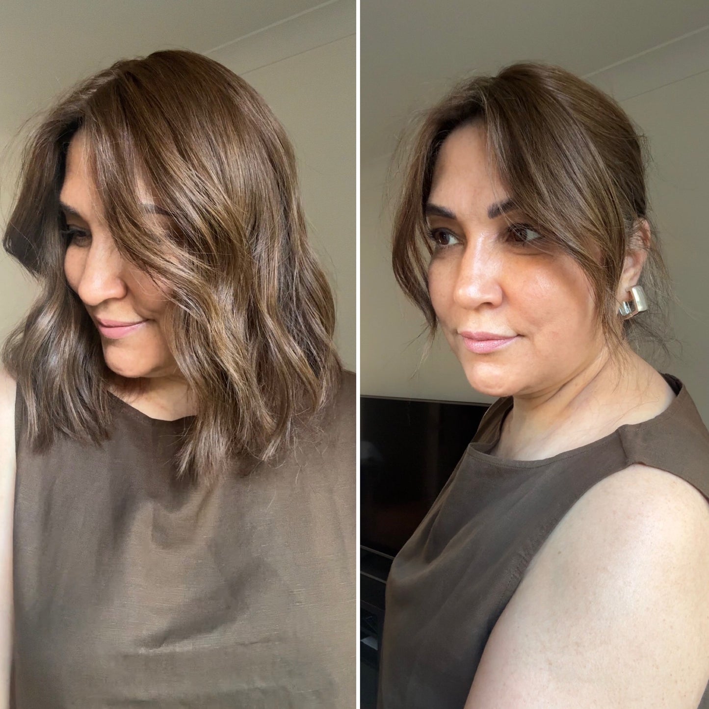 ULTRA-LIGHT SILK CAP MEDIUM TO LIGHT  BROWN TOPPER