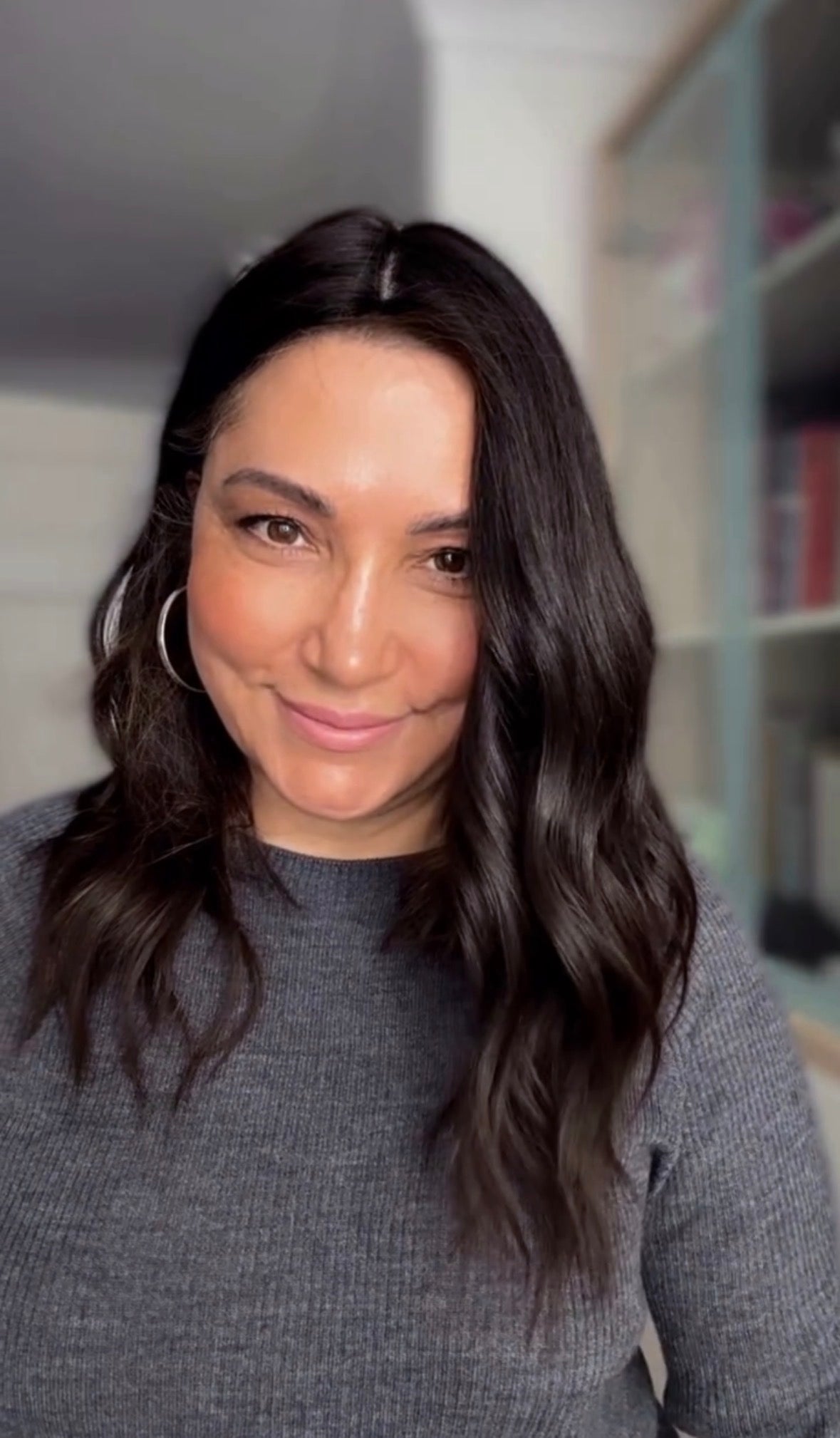 DARKEST BROWN VIRGIN SILK TOPPER