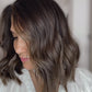 FEATHERLITE DARK BROWN ASHY BALAYAGE TOPPER