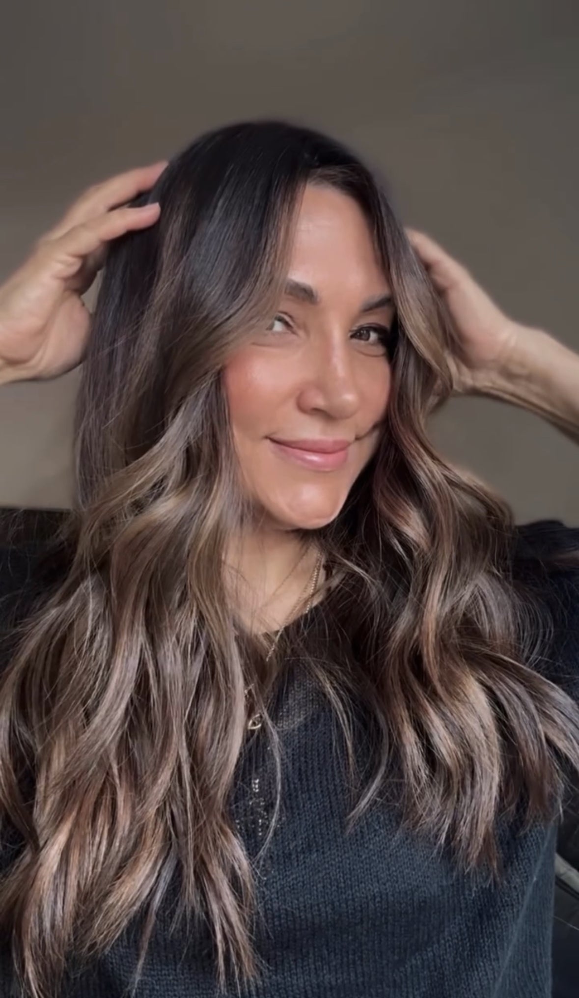 FEATHERLITE CARAMEL BALAYAGE TOPPER