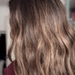 MEDIUM TO DARK BROWN ASHY BALAYAGE TOPPER