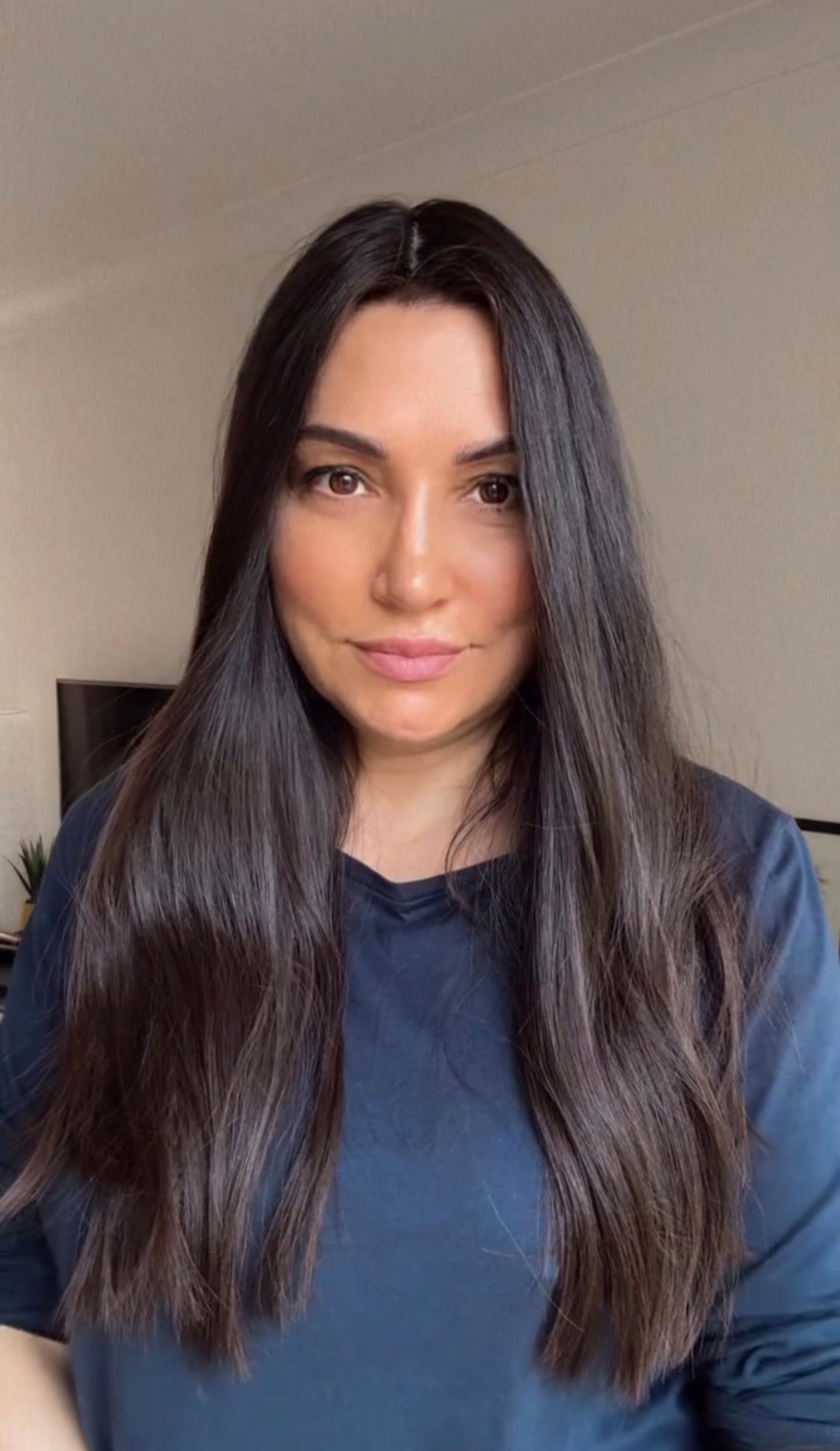 DARKEST BROWN/SOFT BLACK VIRGIN HAIR TOPPER