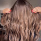 Featherlite Light Brown Topper With Soft Balayage