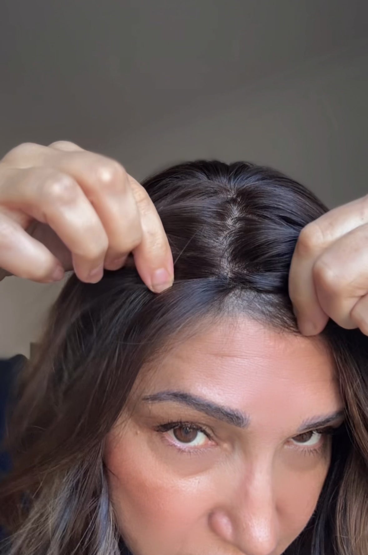 Reserved for Sandra SILK-LACE TOPPER / ULTRA LIGHT CAP-LOWER DENSITY