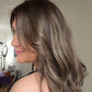PREMIUM COLLECTION RUSSIAN/SLAVIC VIRGIN HAIR BASE ASHY BALAYAGE TOPPER