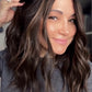 MEDIUM TO LIGHT BROWN BALAYAGE SILK TOPPER