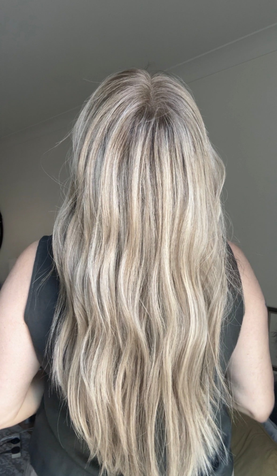 ASHY BLONDE LACE TOPPER