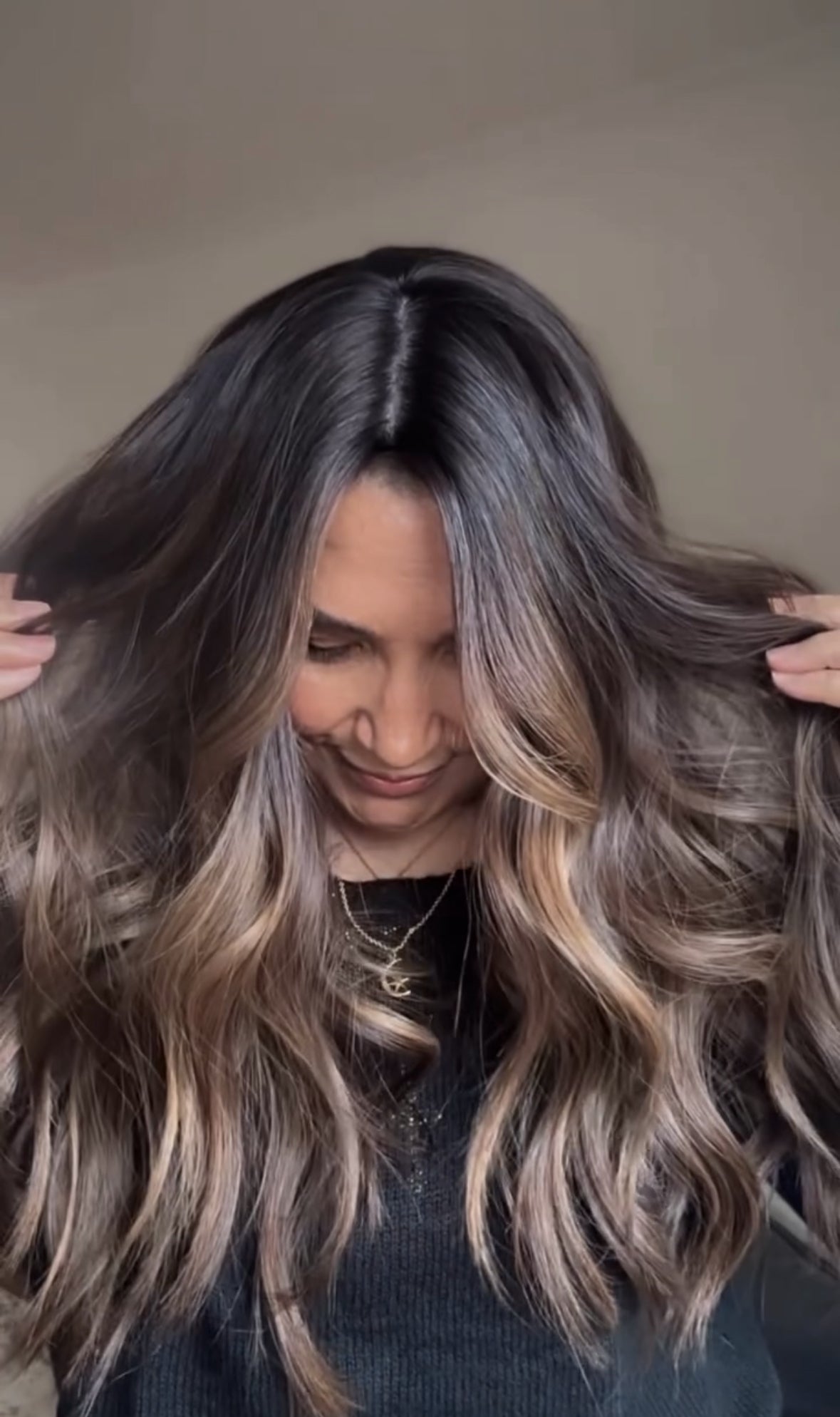 FEATHERLITE CARAMEL BALAYAGE TOPPER