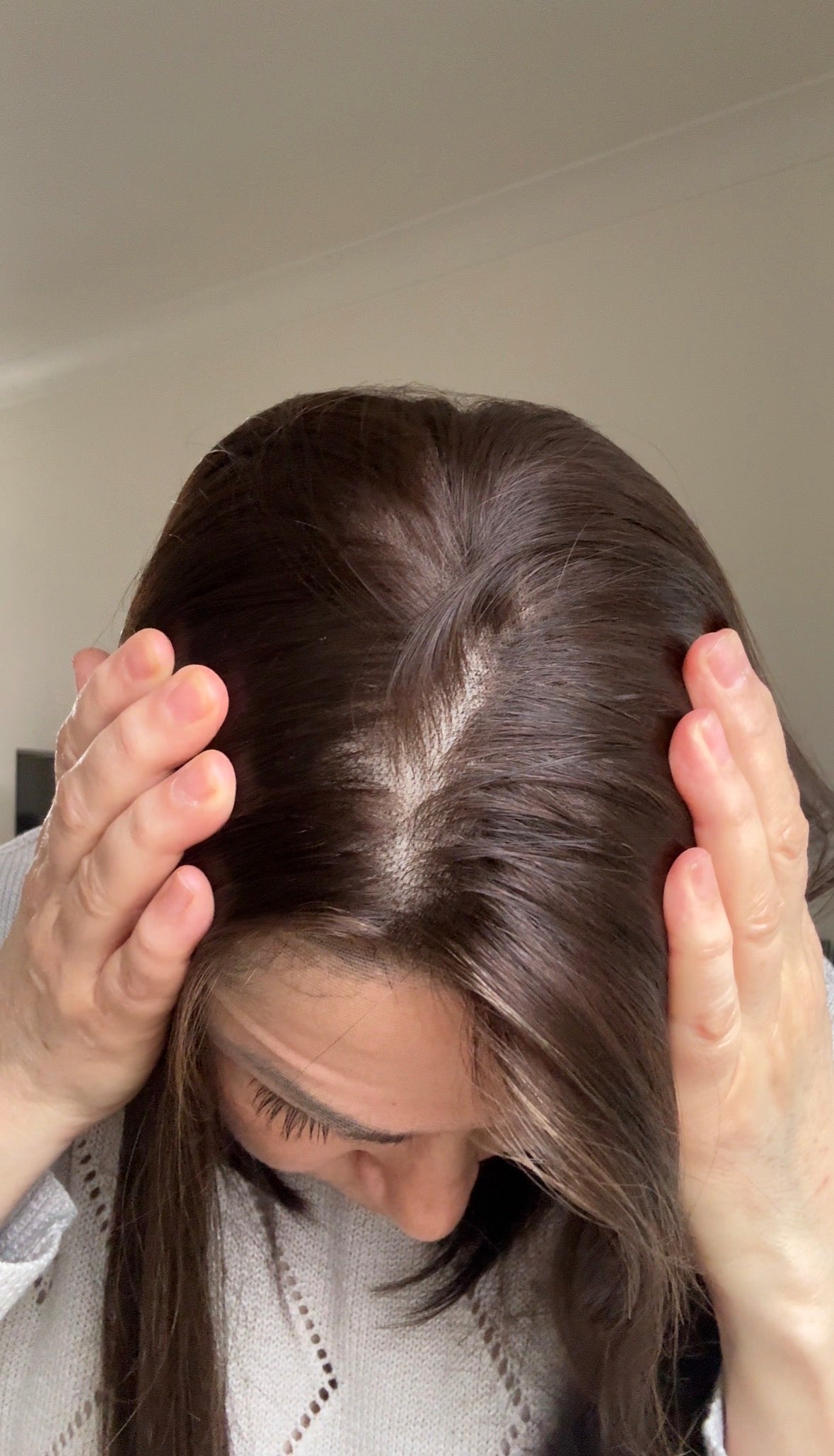 Medium Brown Lace Top Wig