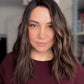 MEDIUM TO DARK BROWN ASHY BALAYAGE TOPPER