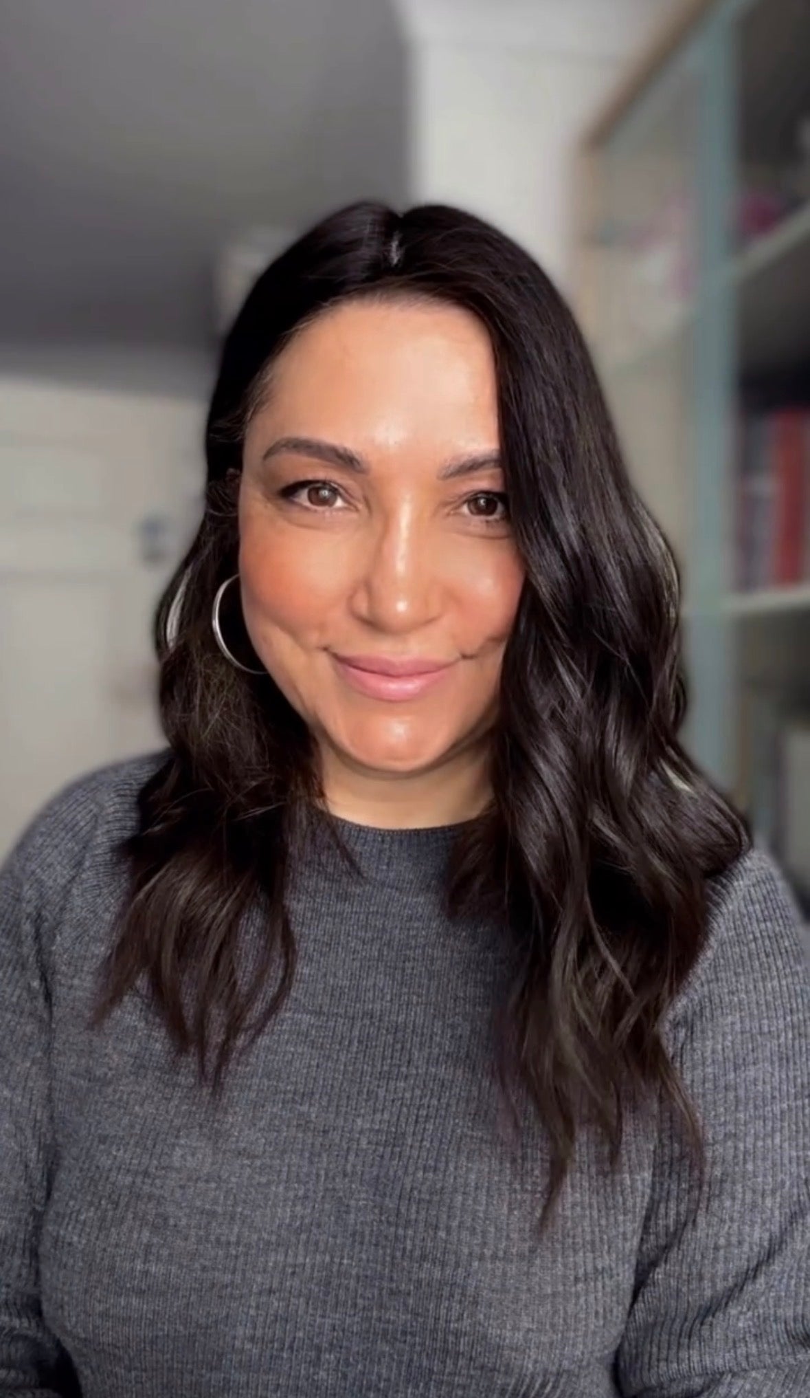 DARKEST BROWN VIRGIN SILK TOPPER