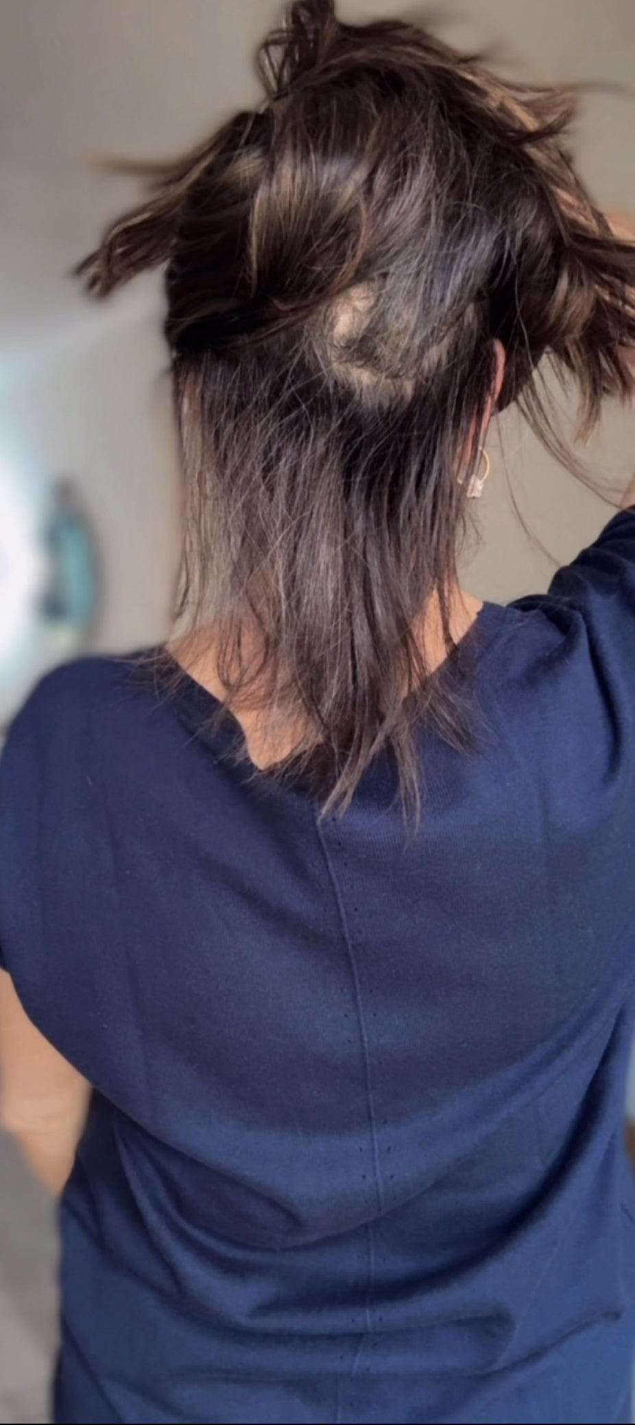 FEATHERLITE ASHY RIBBON BALAYAGE TOPPER