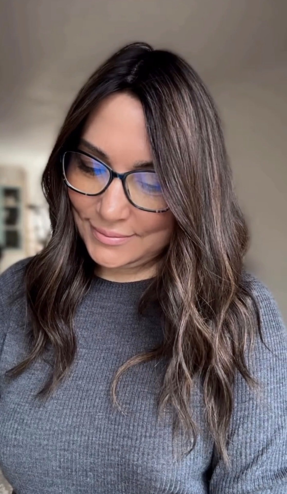 MEDIUM TO LIGHT BROWN BALAYAGE SILK TOPPER