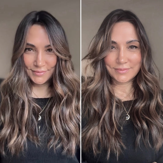 FEATHERLITE CARAMEL BALAYAGE TOPPER