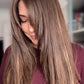 LIGHT BROWN BALAYAGE TOPPER