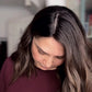MEDIUM TO DARK BROWN ASHY BALAYAGE TOPPER