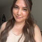 LIGHT BROWN TOPPER WITH SOFT SUBTLE CARAMEL BALAYAGE