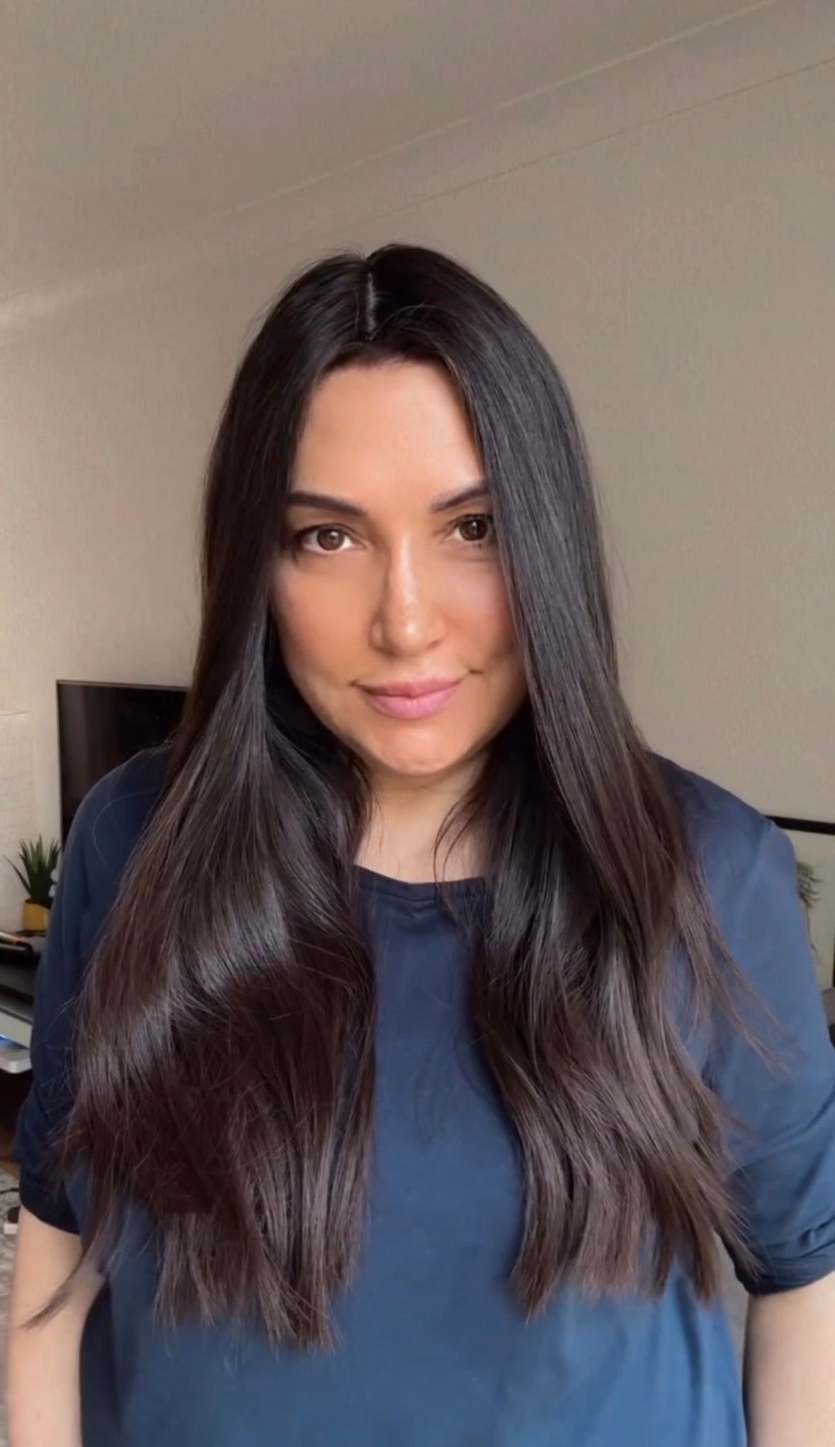 DARKEST BROWN/SOFT BLACK VIRGIN HAIR TOPPER