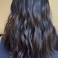 SOFT BLACK SILK-LACE LESS DENSITY TOPPER