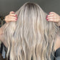 ASHY BLONDE LACE TOPPER