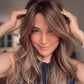 Featherlite Light Brown Topper With Soft Balayage
