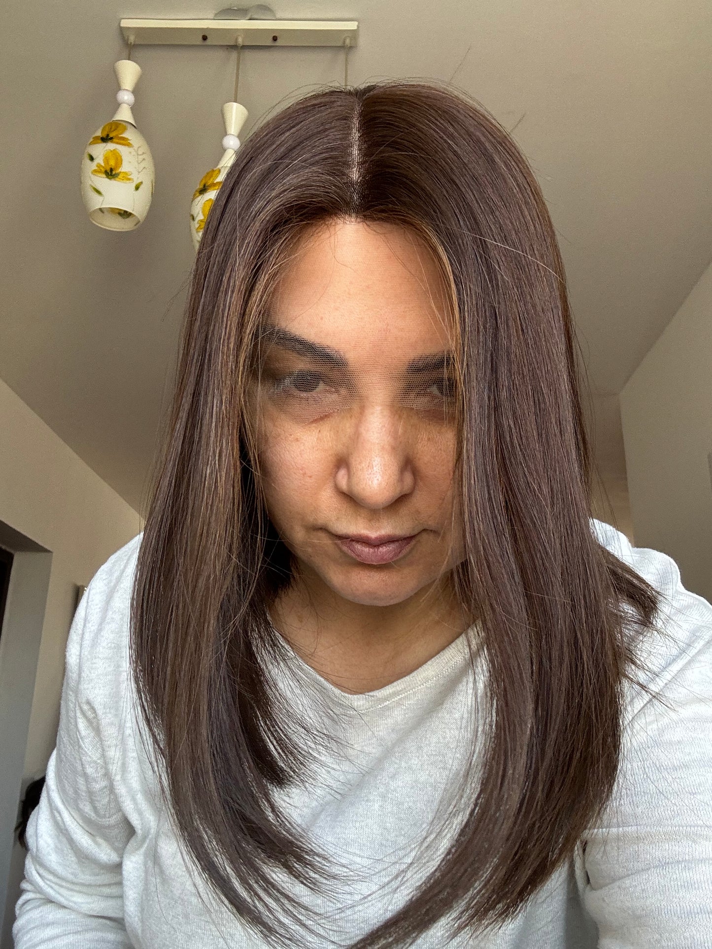 Medium Brown Lace Top Wig