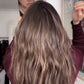 MEDIUM TO DARK BROWN ASHY BALAYAGE TOPPER