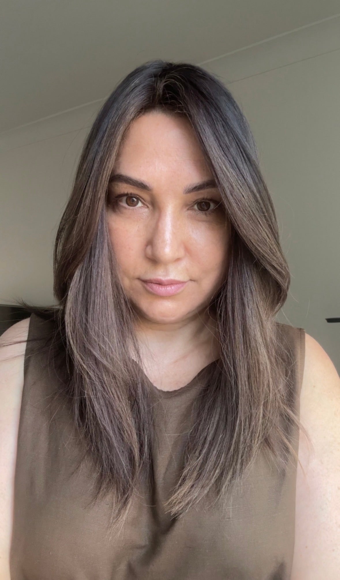 ASHY BALAYAGE SILK TOPPER/HIGHER DENSITY