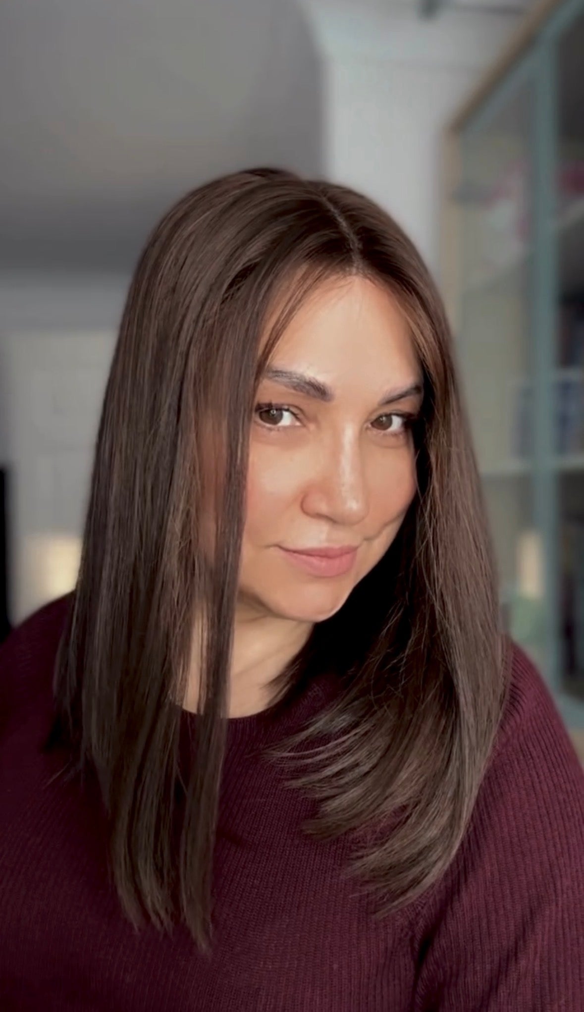 Medium Brown Lace Top Wig