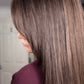 LIGHT BROWN BALAYAGE TOPPER