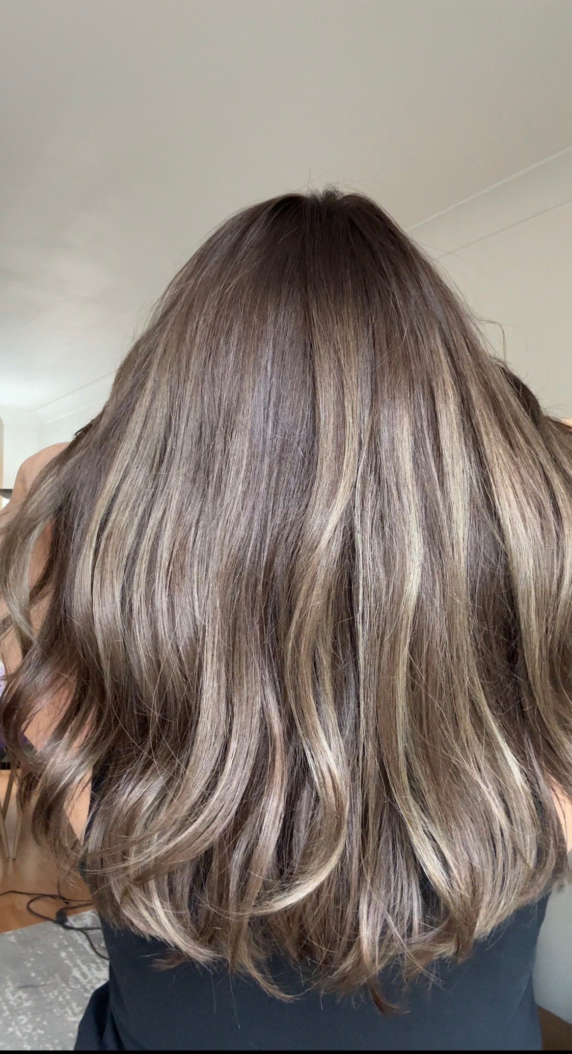 PREMIUM COLLECTION RUSSIAN/SLAVIC VIRGIN HAIR BASE ASHY BALAYAGE TOPPER
