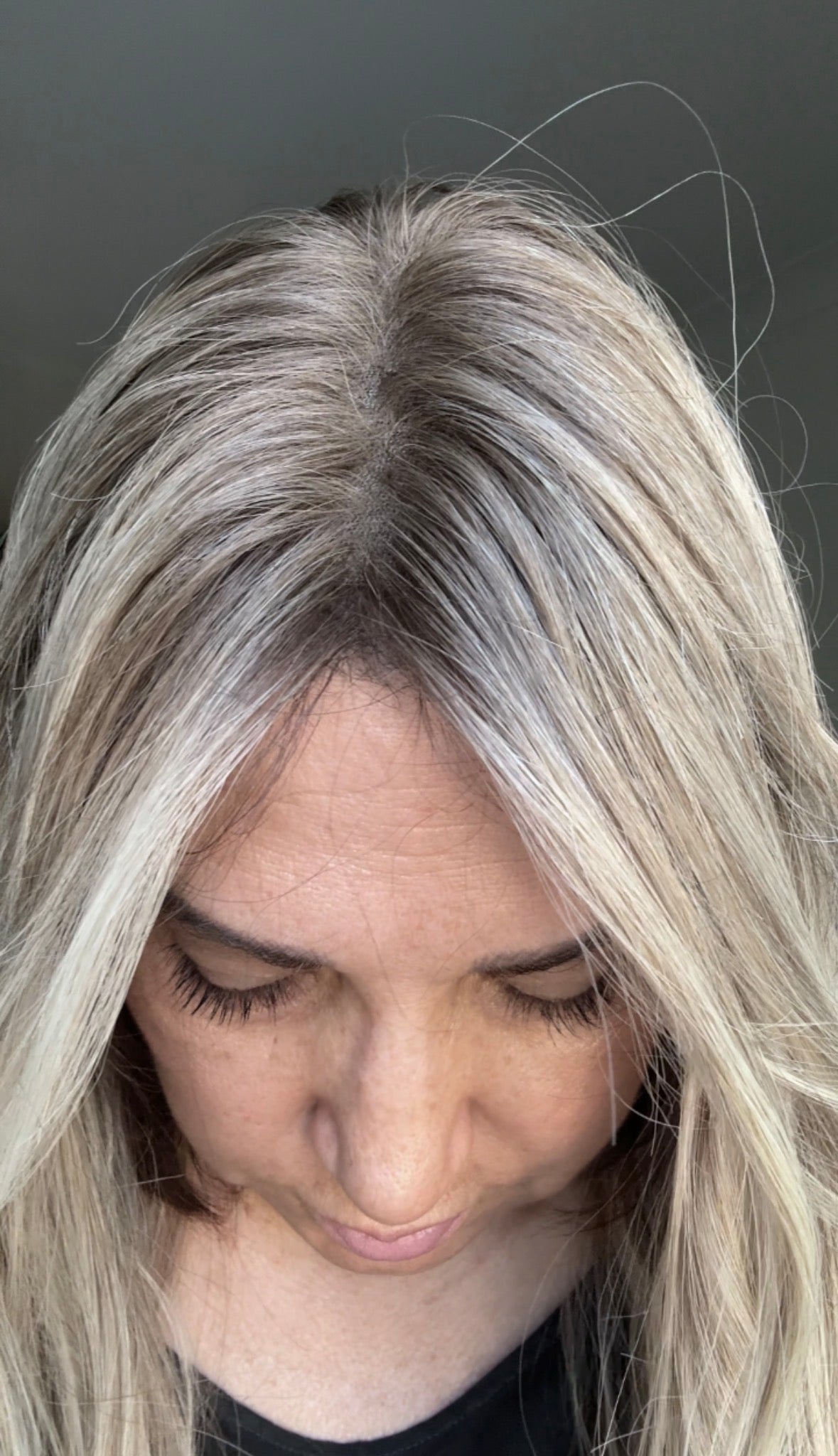 ASHY BLONDE LACE TOPPER