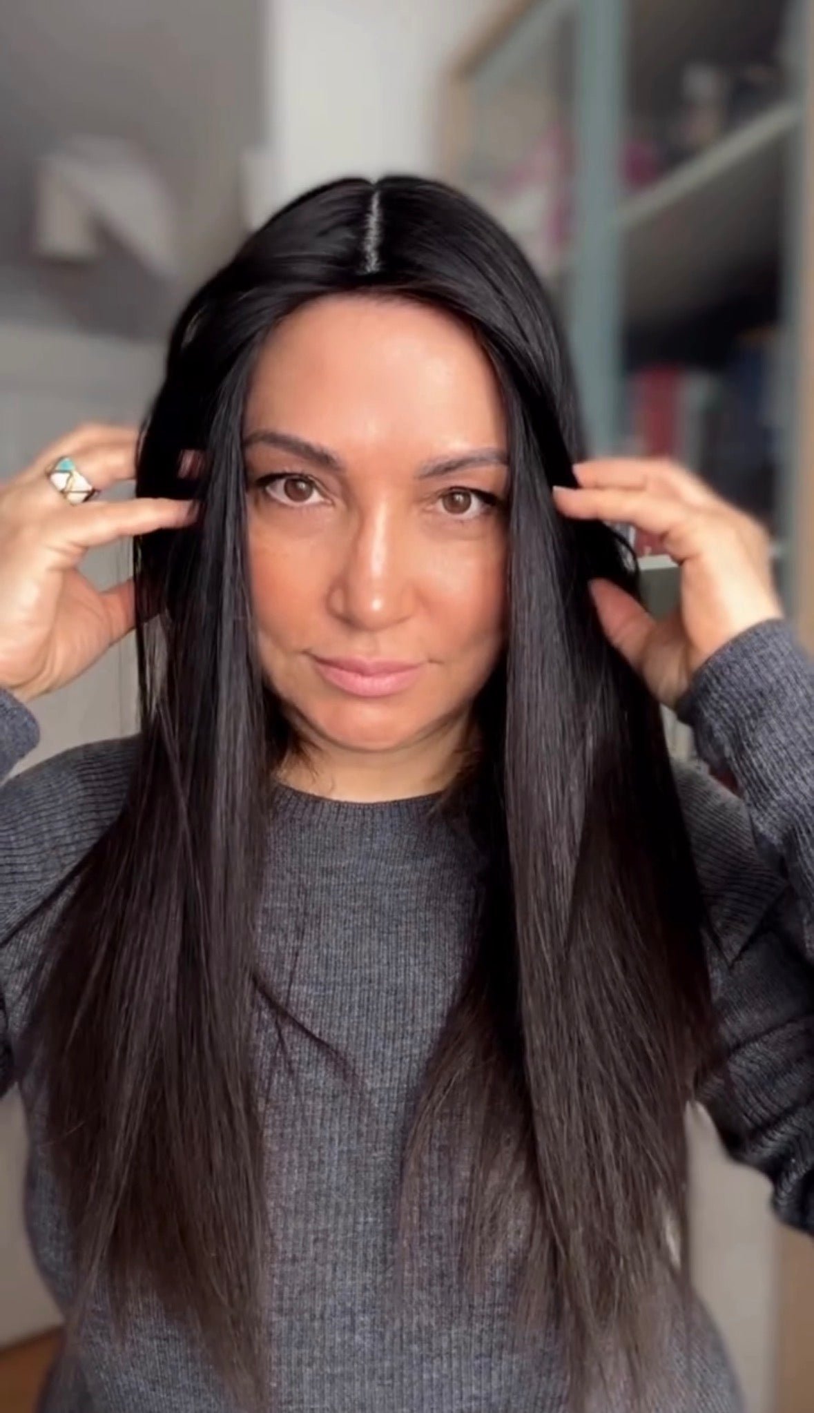 DARKEST BROWN/SOFT BLACK TOPPER