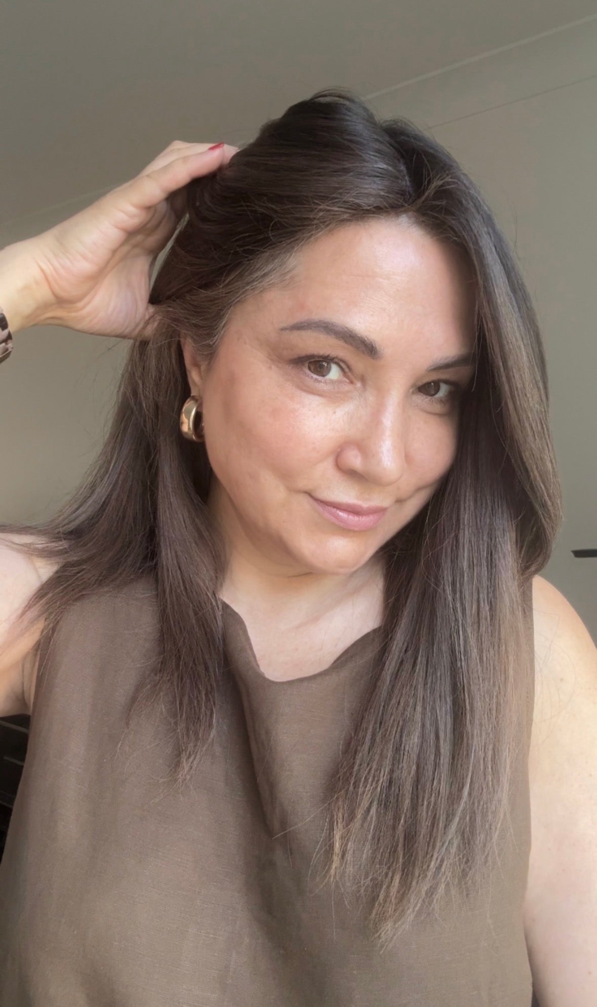 ASHY BALAYAGE SILK TOPPER/HIGHER DENSITY