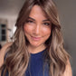 Featherlite Light Brown Topper With Soft Balayage