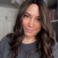 MEDIUM TO LIGHT BROWN BALAYAGE SILK TOPPER