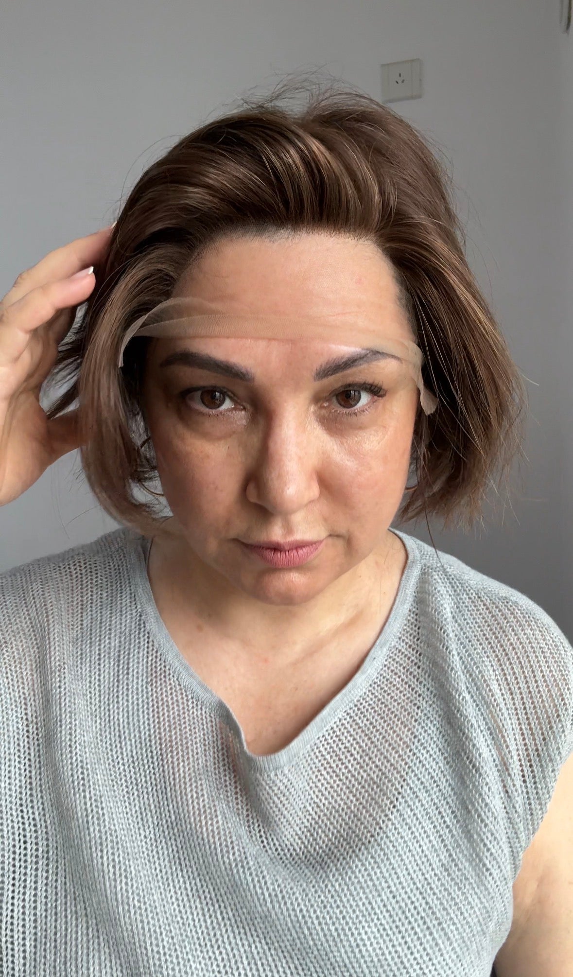 VIRGIN RUSSIAN/SLAVIC HAIR LACE WIG